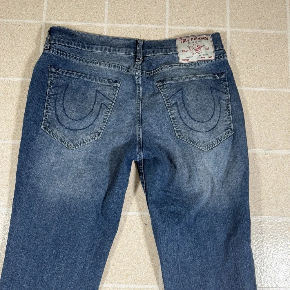True Religion World Tour Jeans Men's 32 Geno Relaxed Slim Fit Denim